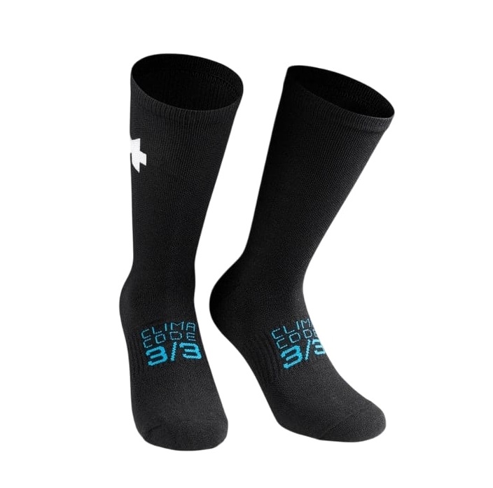 Assos Winter Socks P1 schwarz unisex P13.60.790.18