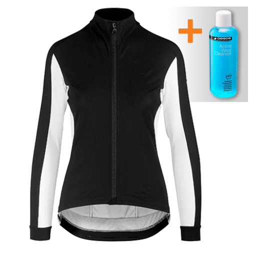 Assos HabuJacketLaalalai Radjacke Schwarz/Weiß Damen 123033657-VRR