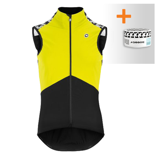 Assos Mille GT Spring fall Airblock Weste Fluo Gelb Herren 11.34.350.32