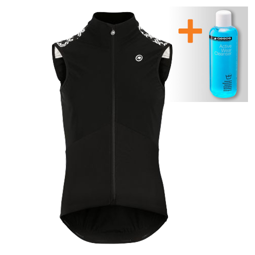 Assos Mille GT Spring fall Airblock Weste Schwarz Herren 11.34.350.18