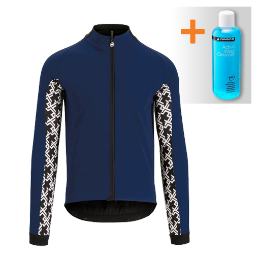 Assos Mille GT Ultraz Winter Langarm Jacke Blau Herren 113034625
