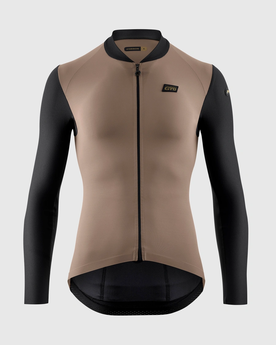 Assos Mille GTO langer armel jersey C2 terra sand herren 11.24.359.3L