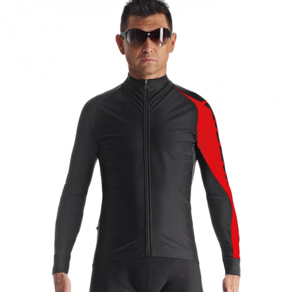 Assos Milleintermediate_evo7 Radjacke Schwarz/rot Herren 113033047-VRR