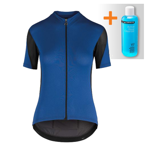 Assos Rally SS Kurzarm Radtrikot Blau Damen 522020874