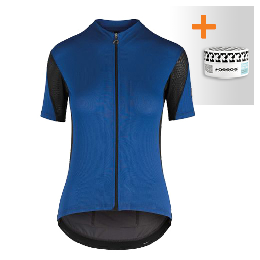 Assos Rally SS Kurzarm Radtrikot Blau Damen 522020874