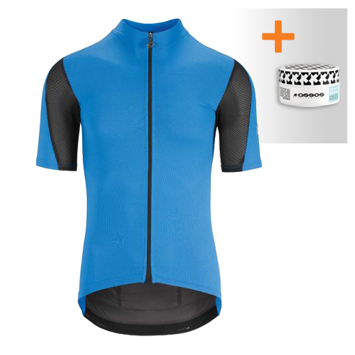 Assos Rally SS Kurzarm Radtrikot Blau Herren 512020721