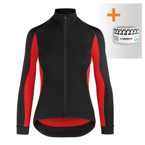 Assos TiburuJacketLaalalai Radjacke Schwarz/Rot Damen 123033547-VRR