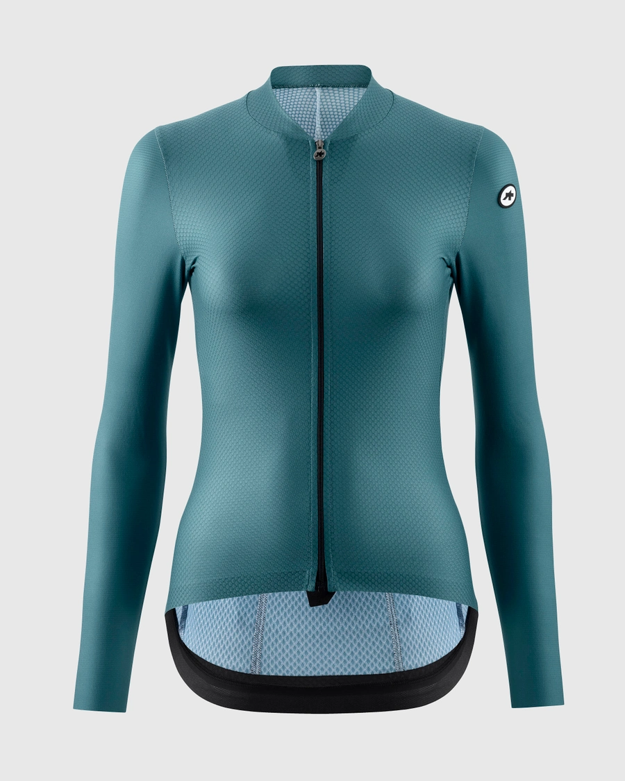 Assos UMA GT jersey langer armel S11 foundation Grun damen 12.24.380.6P