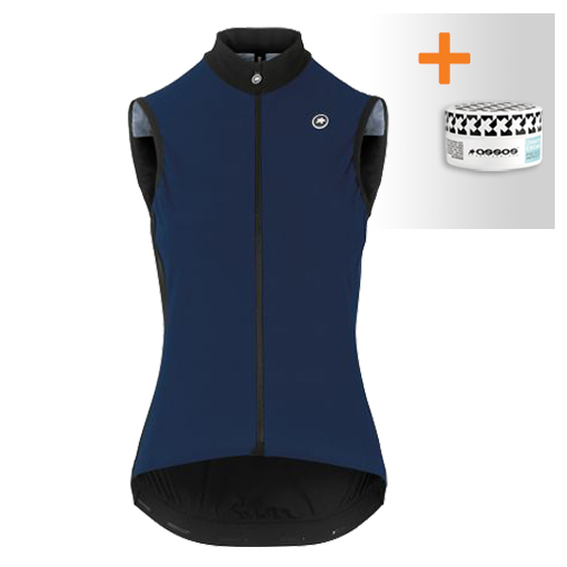 Assos Uma GT Spring fall Airblock Weste Blau Damen 123435125