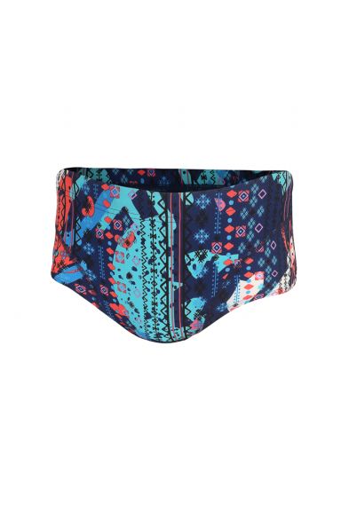 Zone3 Aztec 2.0 Brief Badehose Blau/Rosa Herren SW18MAZ2BS117