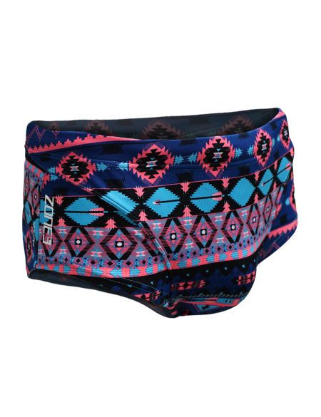 Zone3 Aztec Brief Badehose Lila Herren SW18MAZBS117