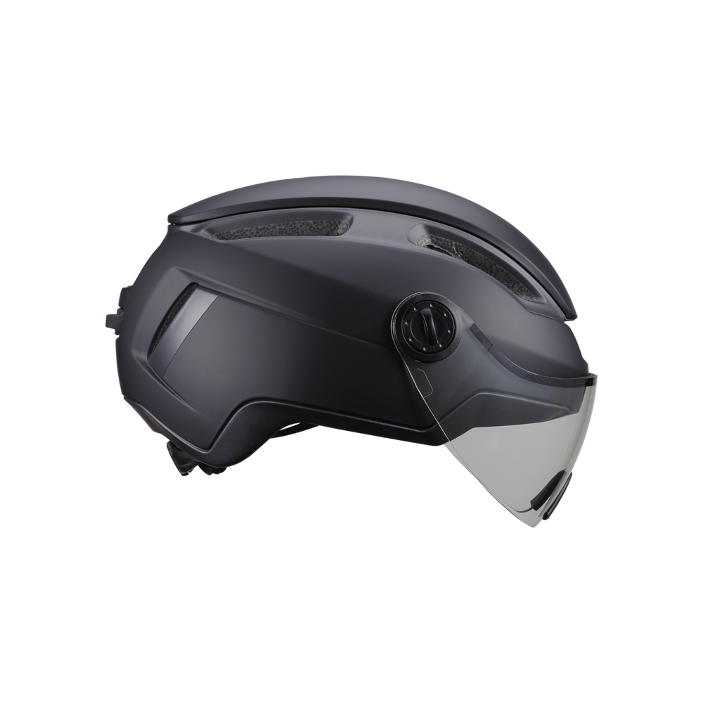 BBB Helm Indra Faceshield transparent Matt Schwarz 2929175613-BHE-56F