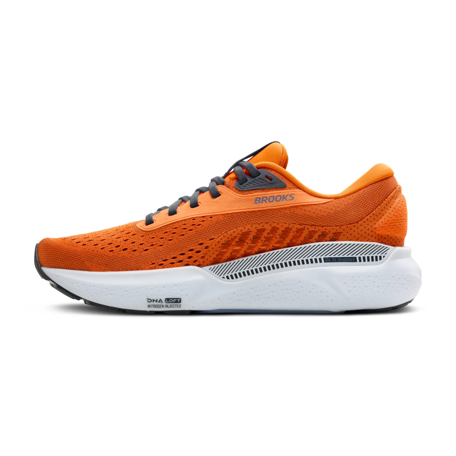 Brooks Adrenaline GTS 24 Laufschuhe Orange Ebony Country Blue Herren