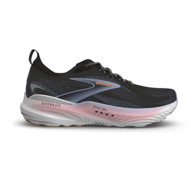 Brooks Glycerin GTS 22 Laufschuhe Black/Blue Heron/Orange Damen 120435-088