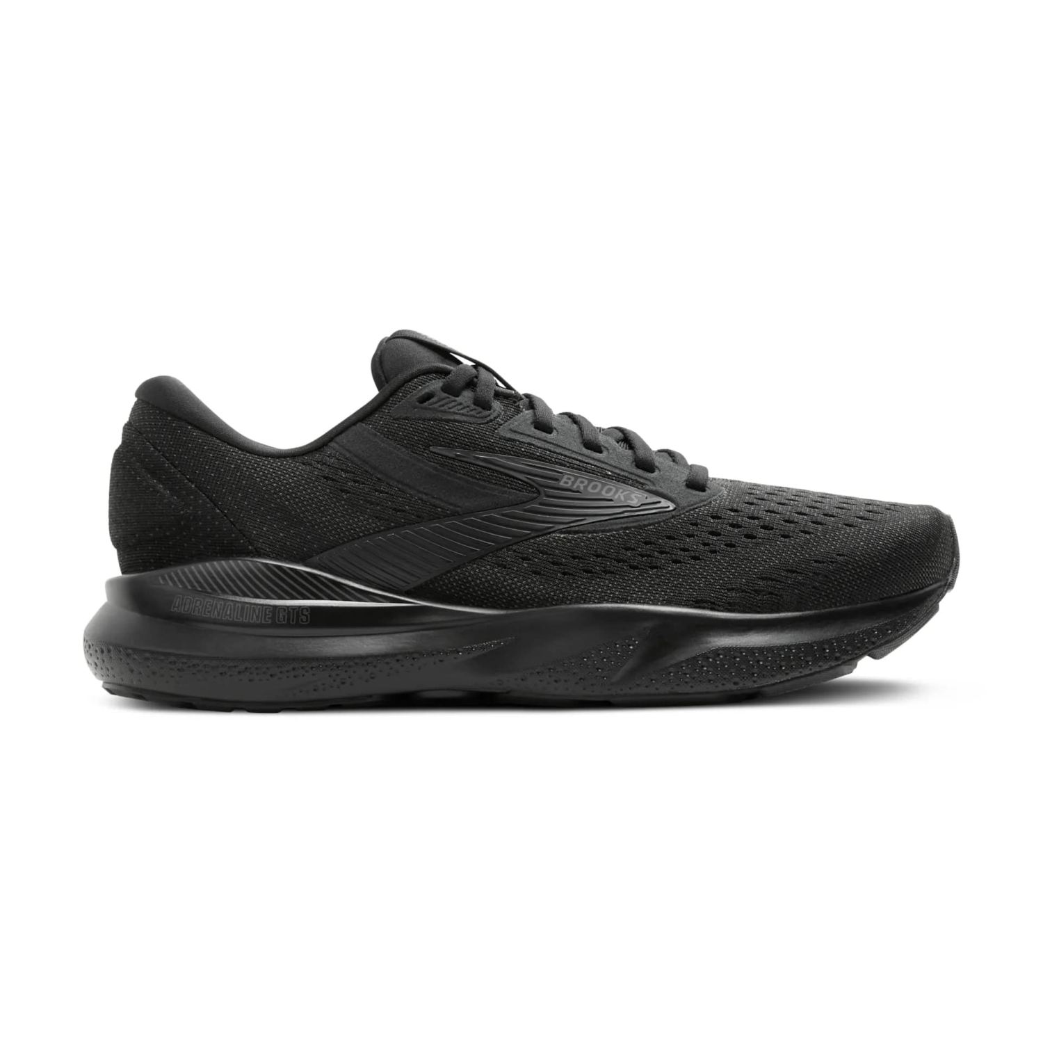 Brooks Adrenaline GTS 24 Wide laufschuhe black/black/ebony herren 1104374E020