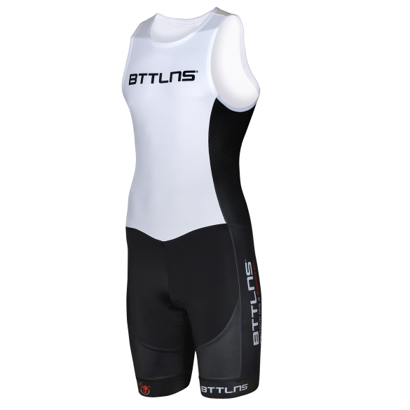 BTTLNS Gods ITU Trisuit Ärmellos Weiß Nemesis 1.0 0219006-101