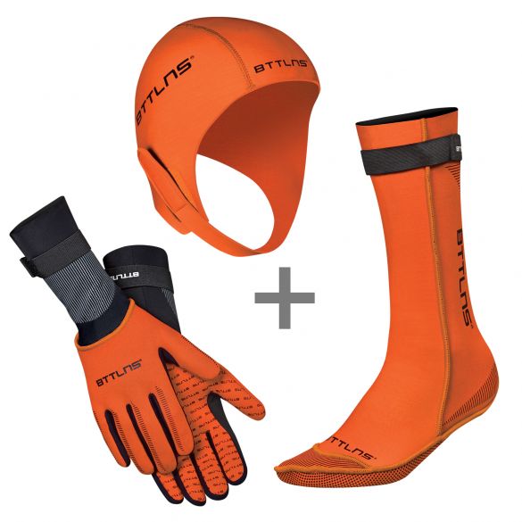 BTTLNS Neopren Zubehör Vorteilspaket Orange 0120010+0120011+0120012-034
