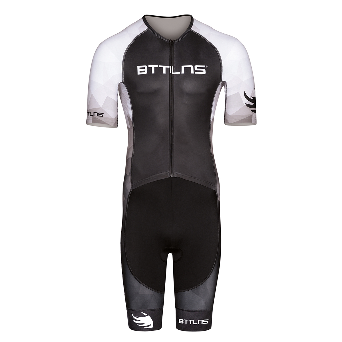 BTTLNS Typhon 2.0 SE Trisuit Kurzarm Schwarz/Weiss Herren 0222001-125