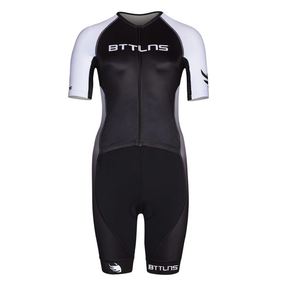 BTTLNS Typhon 2.0 Trisuit Kurzen Ärmel Schwarz/Weiß Damen 0219009-120