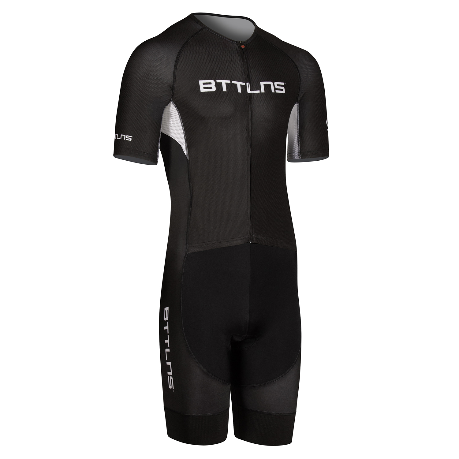 BTTLNS Chimera 1.0 Basic Trisuit kurzarm Schwarz/Weiss Herren 0224007-201
