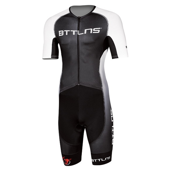 BTTLNS Typhon 2.0 Trisuit Kurzen Ärmel Schwarz/Weiß Herren 0219008-121