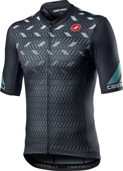 Castelli Avanti Kurzarmtrikot Dunkelgrau Herren 21015-030