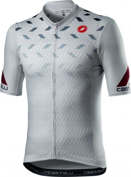 Castelli Avanti Kurzarmtrikot Silbergrau Herren 21015-870