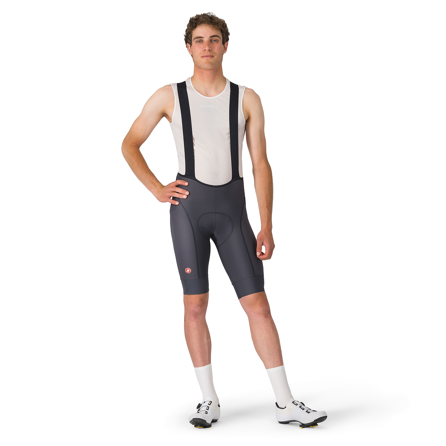 Castelli competizione 2 bibshort dunkelgrau Herren 4525004-030