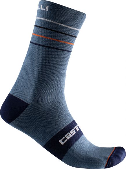 Castelli Endurance 15 Radsocken Blau Herren 4522038-062