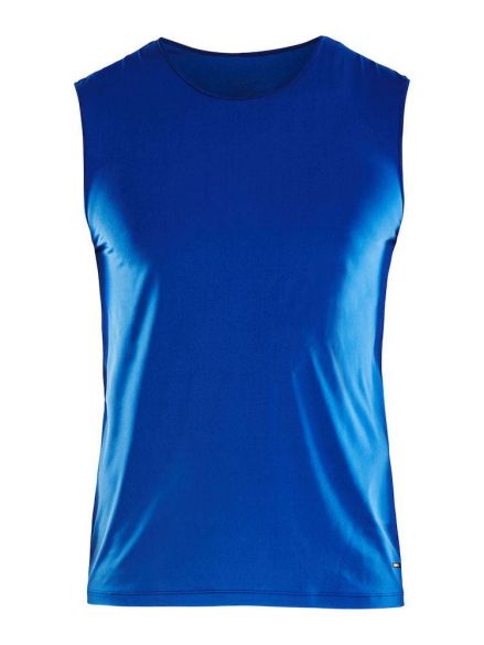 Craft Essential Singlet SL shirt Blau Herrem 1906050-367000-vrr