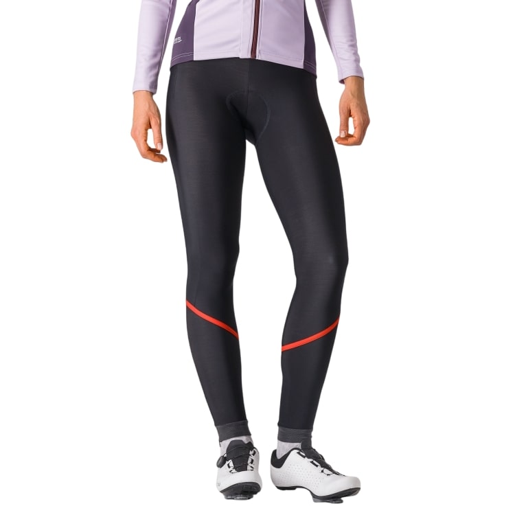 Castelli Velocissima DT Radhose Lang black/hibiscus damen 4522550-181