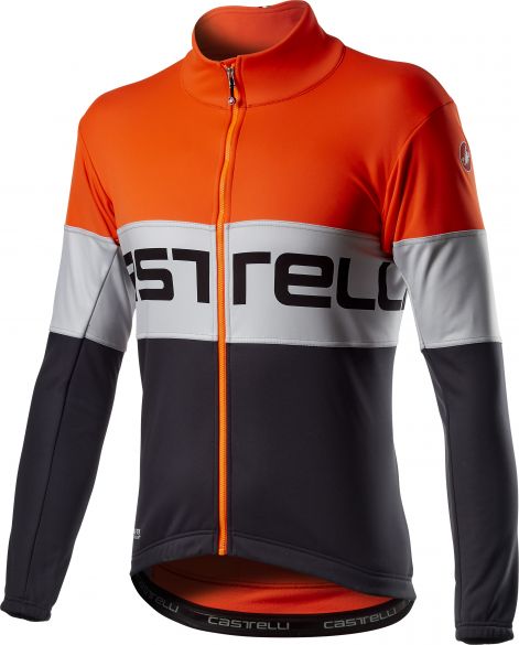 Castelli Prologo Radjacke Orange Herren 20504-034