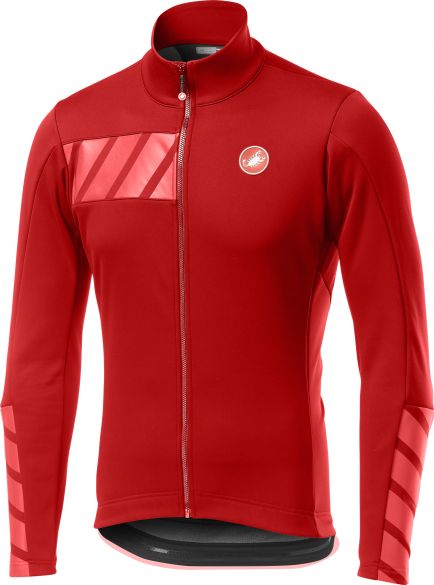 Castelli Raddoppia 2 Radjacke Rot Herren 19506-023