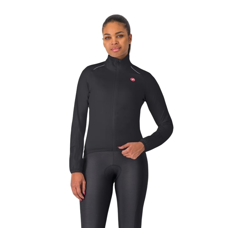 Castelli Emergency 3 W Rain Jacket Fahrradjacke langärm schwarz damen 4525535-085
