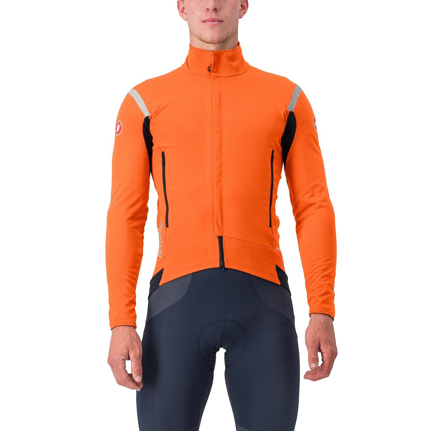 Castelli Perfetto RoS 2 Langarm Radjacke Orange Herren 4522511-857