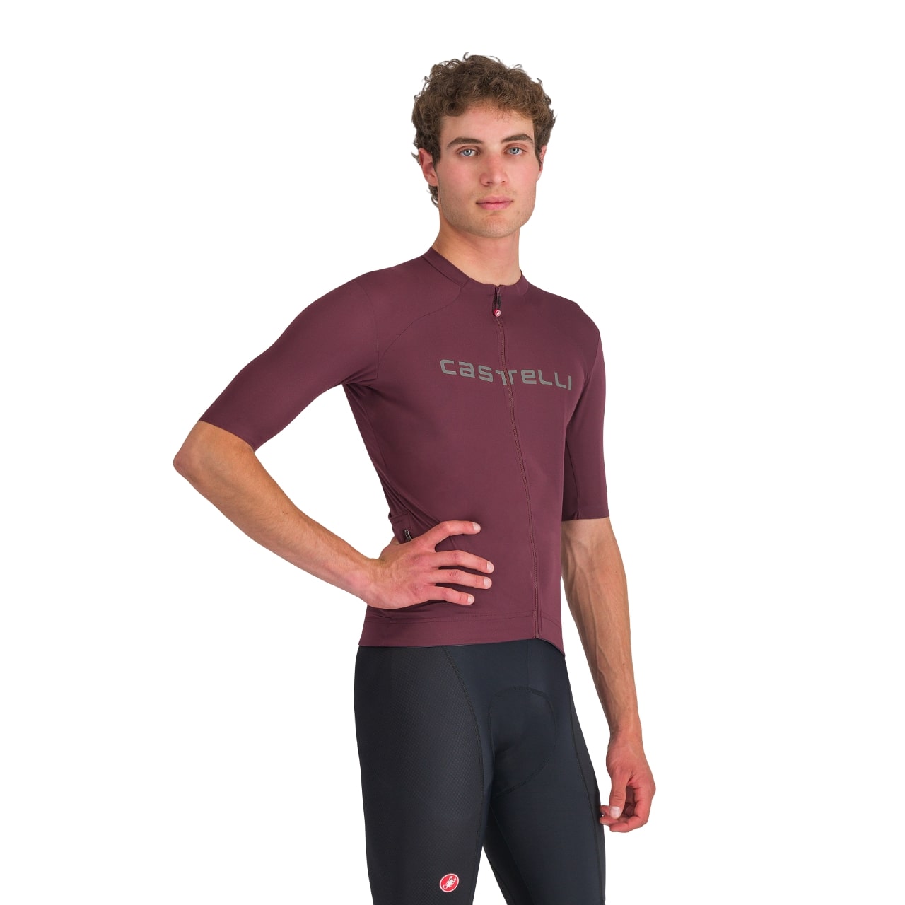 Castelli Prologo Lite radtrikot kurzarm deep bordeaux herren 4524009-625