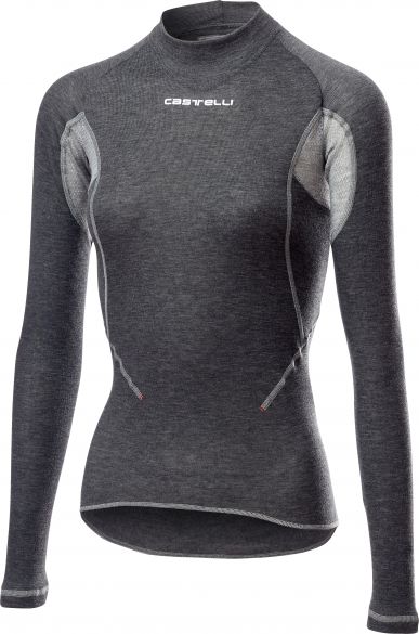Castelli Flanders 2 W warm Unterwäsche Langarm Grau Damen 19547-008