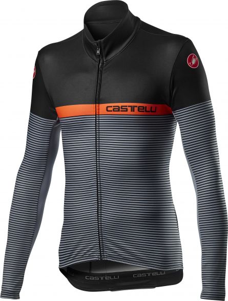 Castelli Marinaio Radtrikot lange Ärmel Schwarz/Grau Herren Kopie 20516-085