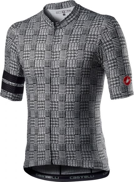 Castelli Maison Kurzarmtrikot Schwarz/weiß Herren 21017-101