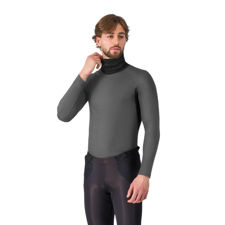 Castelli Flanders 2 high neck warmer gray herren 4525524-008