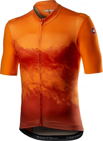 Castelli Polvere Kurzarmtrikot Orange Herren 21009-036