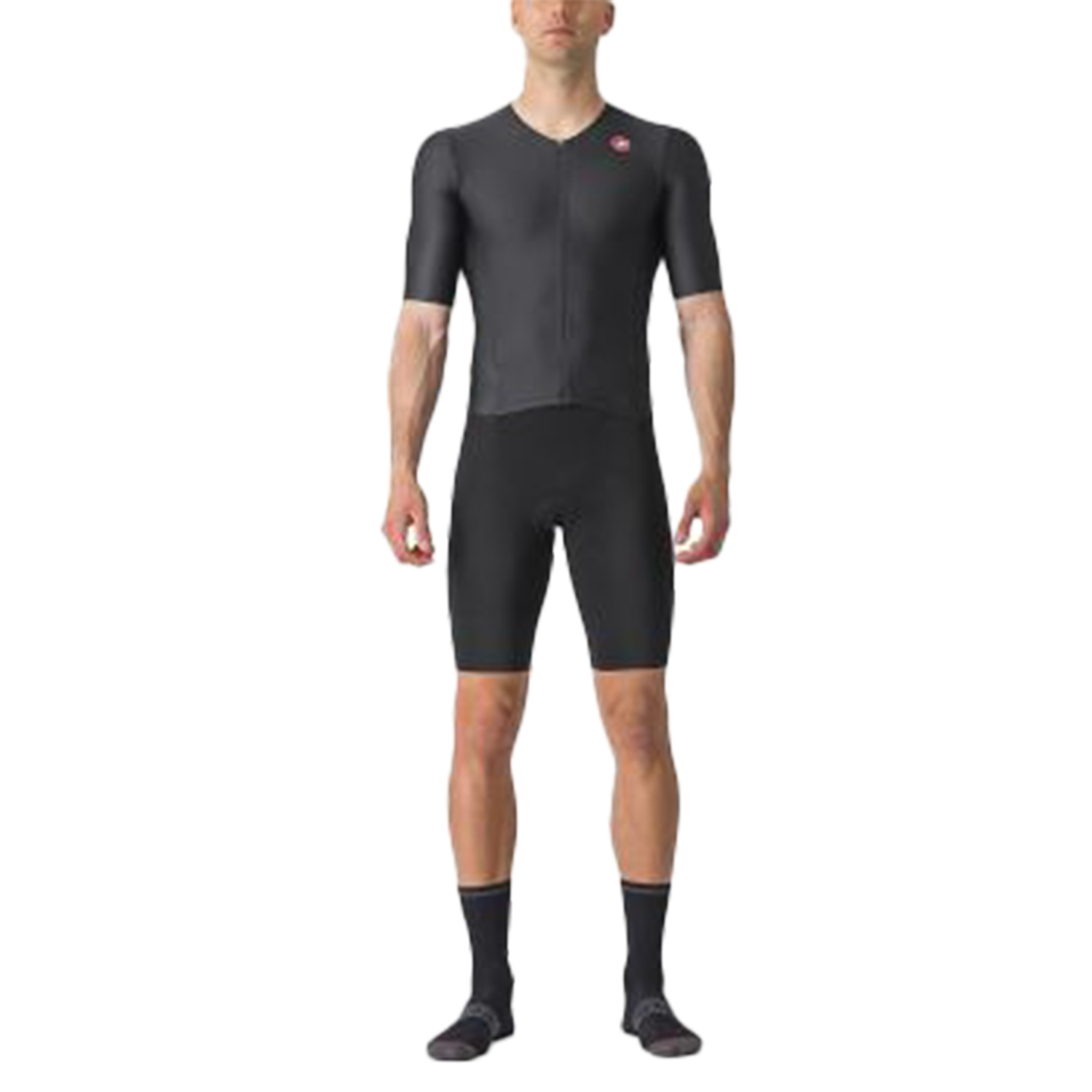 Castelli Sanremo Ultra speed suit Trisuit Kurzarm Schwarz Herren 8624091-010