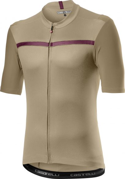 Castelli Unlimited Kurzarmtrikot Beige Herren 20023-140