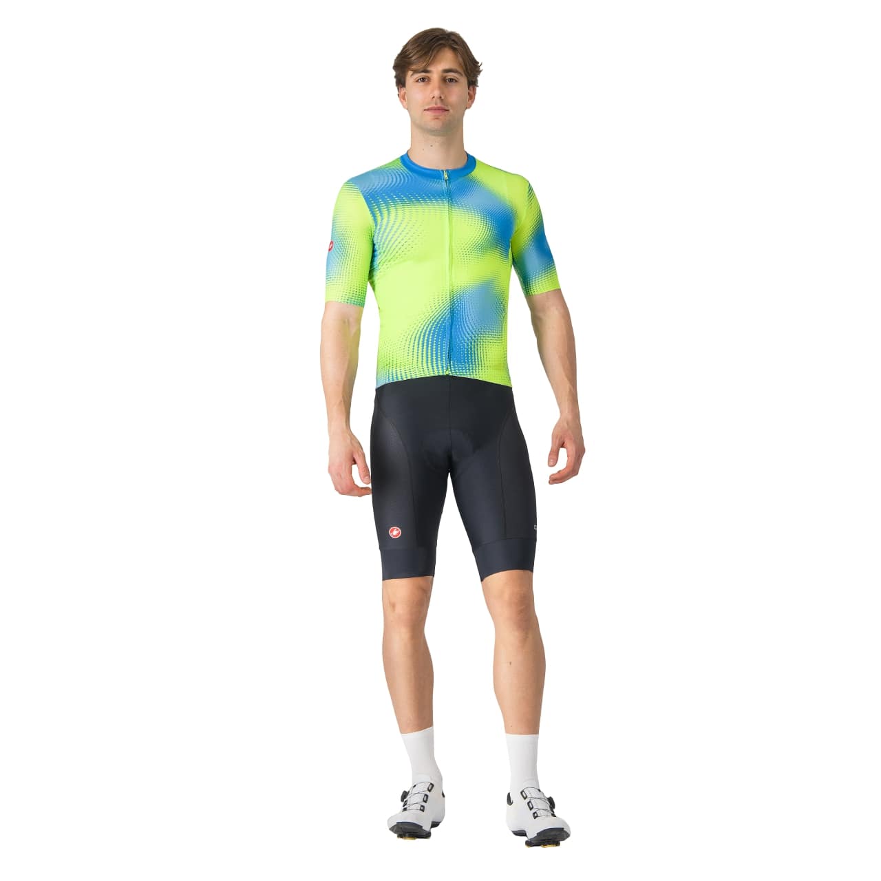 Castelli vortice jersey kurzarmtrikot grün herren 4525016-460