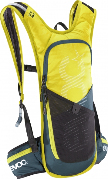 Evoc CC Race 3L + 2L Trinkblase Rucksack Gelb/Grün 100307411