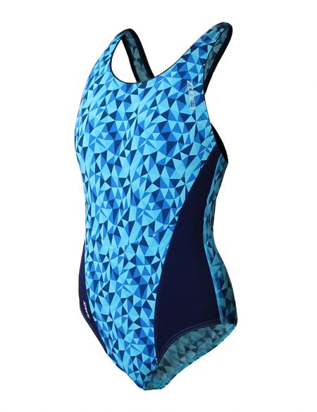 Zone3 Prism Classic Badeanzug Blau Damen SW18WPRC109