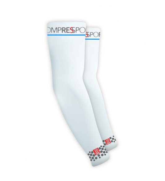 Compressport Armforce Compression Armlinge Weiß ASAF00