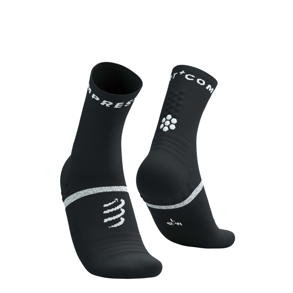 Compressport Pro Marathon V2 laufsocken schwarz/grau SMCU3789002