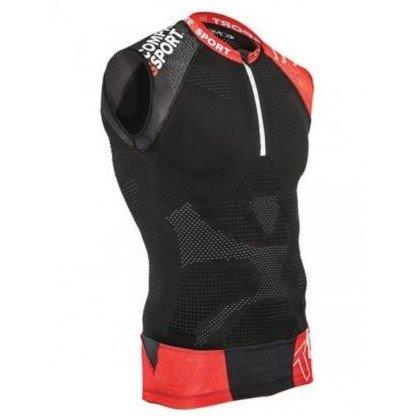 Compressport Trail running shirt v2 tank Compression Schwarz TSTRV2-TK99