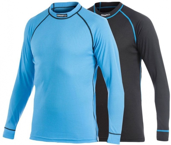 Craft Active Multi 2-Pack Top Hellblau/Schwarz Herren 1902365-9339